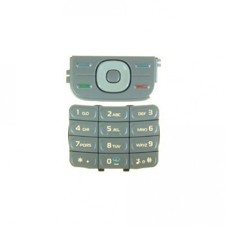 Teclado Nokia 5200 / 5300 Prata