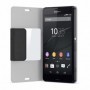Sony, SCR26, Style Cover, Book Cover / S-View Case, Xperia Z3 Compact, Black, 1287-6181